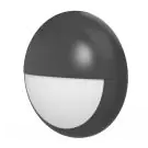 Noxion LED Bulkhead Pro V2 12/16/20W 2400lm - 830-840-865 CCT | 325mm - IP65 + Eyelid Ring Black