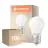 Multipack 10x Ledvance Classic LED E27 Pear Frosted 3.4W 470lm - 827 Extra Warm White | Dimmable - Replaces 40W