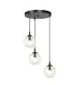 Emibig Pendant Cosmo Steel Black | Suitable for 3x E14 - Max 10W